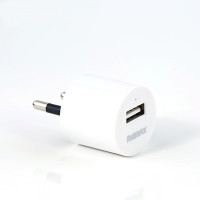 Сетевое зарядное устройство Remax U1 RMT-5288 Drum (EU) (1USB 1А) White (6954851226277)
