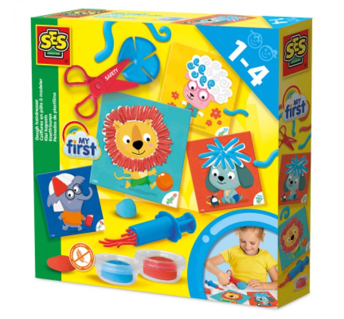 Ses Creative Набір для творчості Ses Creative My first Весела перукарня (набір для ліплення) (14407S)