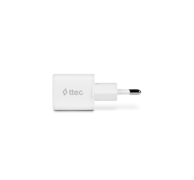 Ttec Сетевое зарядное устройство Ttec SmartCharger USB-C /20Вт White (2SCP01B)