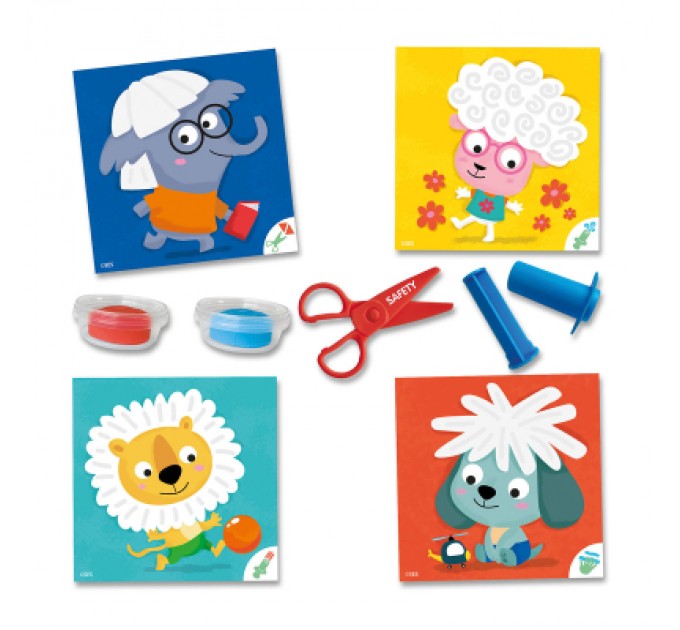 Ses Creative Набір для творчості Ses Creative My first Весела перукарня (набір для ліплення) (14407S)