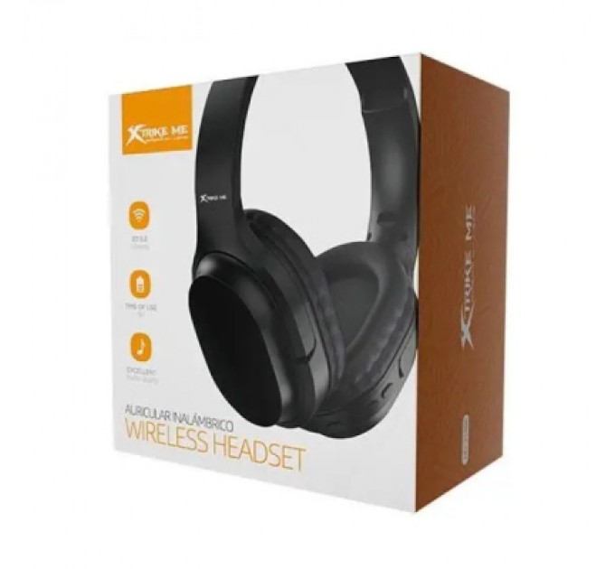 Xtrike ME Навушники Xtrike ME HD-214BK Wireless Black (HD-214BK)