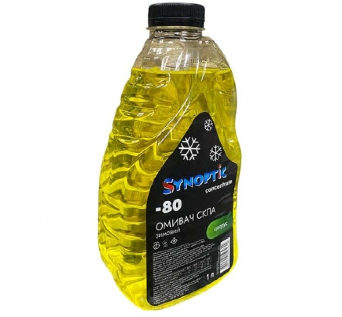 Synoptic Омивач автомобільний Synoptic Цитрус (-80) 1лПЕТ (4820215595629)