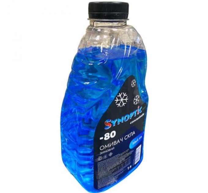 Synoptic Омивач автомобільний Synoptic Чорний Лід (-80) 1л ПЕТ (4820215595605)