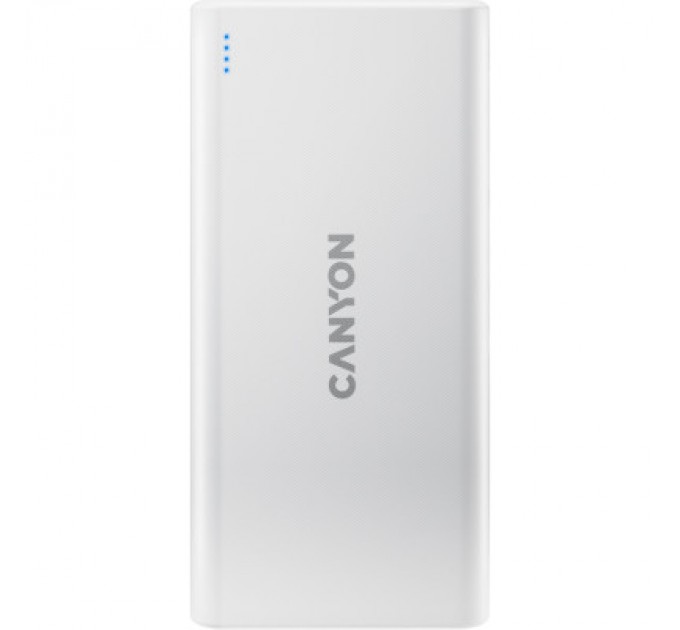 Canyon Батарея універсальна Canyon PB-106 10000mAh Input 5V/2A, Output 5V/2.1A(Max) (CNE-CPB1006W)