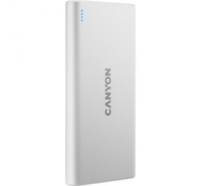 Canyon Батарея універсальна Canyon PB-106 10000mAh Input 5V/2A, Output 5V/2.1A(Max) (CNE-CPB1006W)