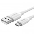 Ugreen Дата кабель USB 2.0 AM to Micro 5P 1.0m US289 White Ugreen (60141)