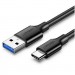 Ugreen Дата кабель USB 3.0 AM to Type-C 1.0m US184 Black Ugreen (20882)