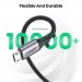 Ugreen Дата кабель USB 2.0 AM to Micro 5P 1.0m US290 Aluminum Braid Black Ugreen (60146)