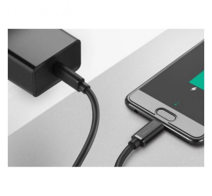 Ugreen Дата кабель USB-C to USB-C 0.5m US286 3A (Black) Ugreen (50996)
