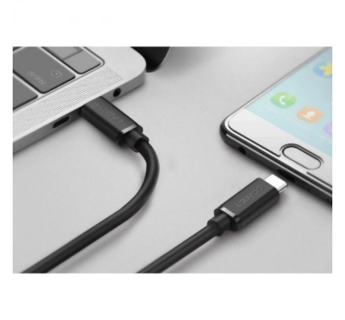 Ugreen Дата кабель USB-C to USB-C 0.5m US286 3A (Black) Ugreen (50996)