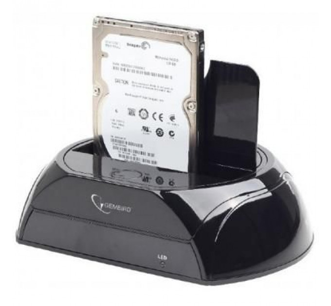 Док-станція для накопичувачів Gembird 2.5\3.5 SATA HDD, USB 3.0 (HD32-U3S-2)