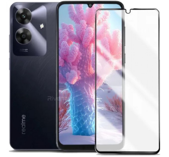 BeCover Скло захисне BeCover Realme Note 60 Black (713033)