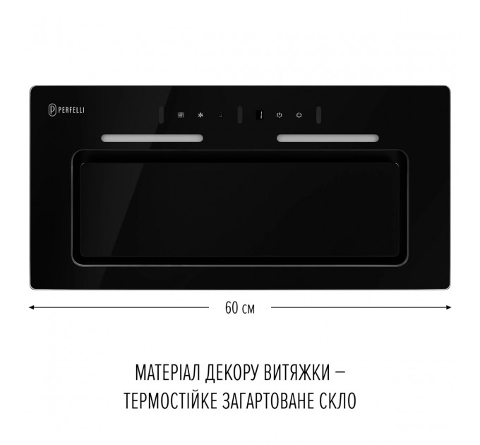 Perfelli Витяжка Perfelli Nuova 6JWRB Nero