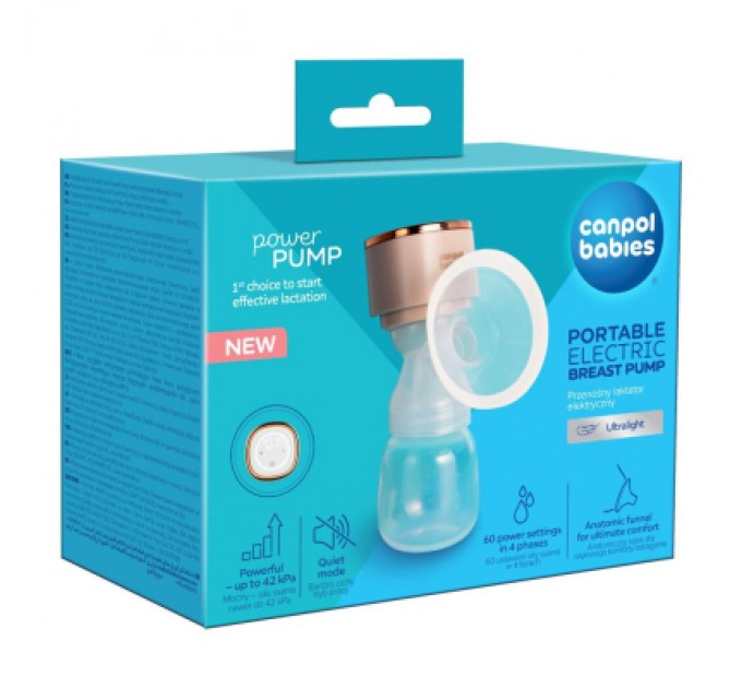 Canpol babies Молоковідсмоктувач Canpol babies портативний електричний PowerPump (20/107)