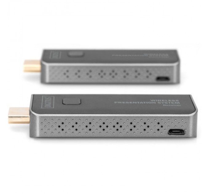Digitus Адаптер Digitus Click Present Mini - Wireless Collaboration System HDMI, 1xTX, 1xRX (DS-55319)