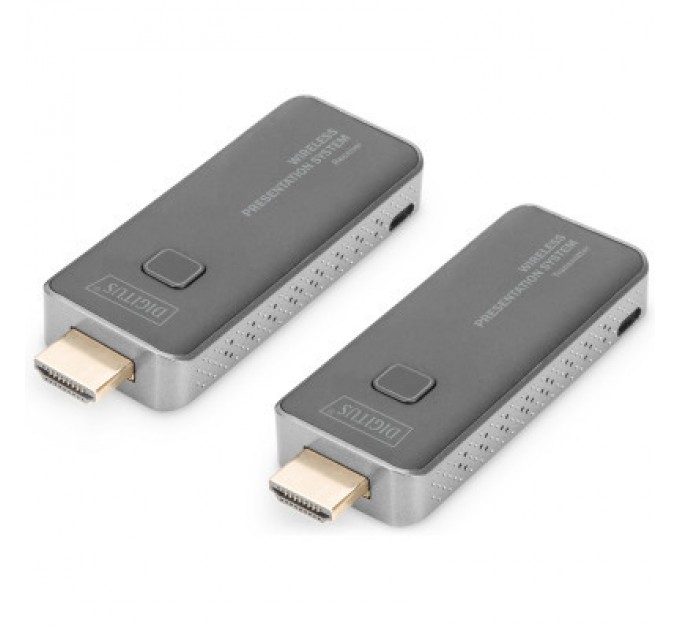 Digitus Адаптер Digitus Click Present Mini - Wireless Collaboration System HDMI, 1xTX, 1xRX (DS-55319)