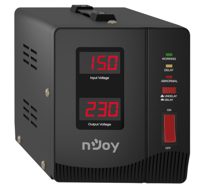 nJoy Стабилизатор NJOY Alvis 1000 (AVRL-10001AL-CS01B) AVR, 1 розетка