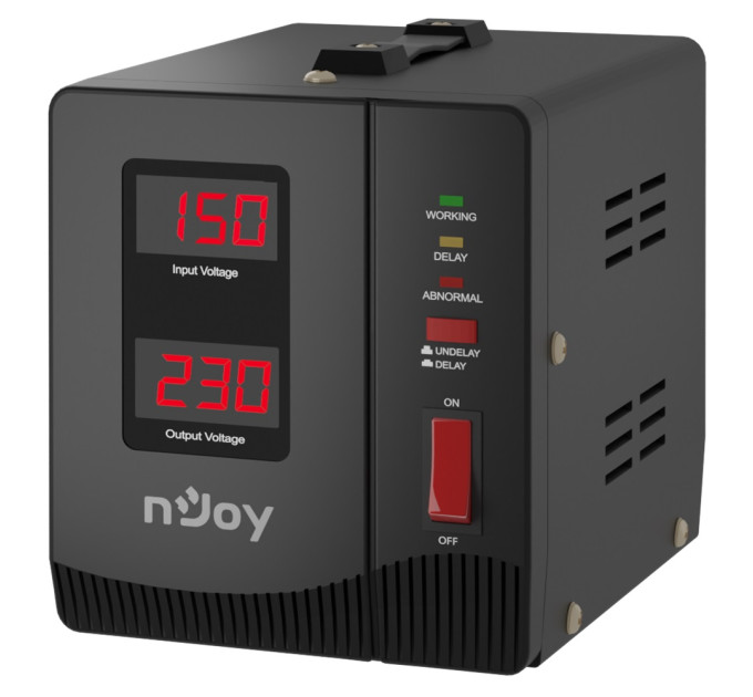 nJoy Стабилизатор NJOY Alvis 1000 (AVRL-10001AL-CS01B) AVR, 1 розетка