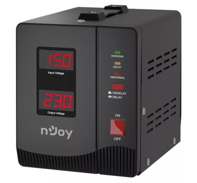 nJoy Стабілізатор NJOY Alvis 2000 (AVRL-20002AL-CS01B) AVR, 2 розетки