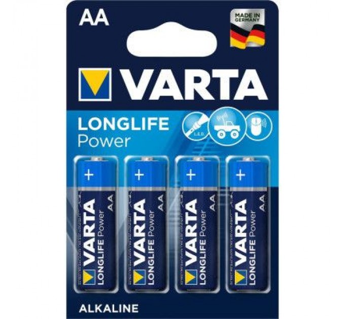 Varta Батарейка Varta AA LONGLIFE Power LR6 * 4 (04906121414)