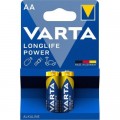 Varta Батарейка Varta AA Longlife Power лужна * 2 (04906121412)