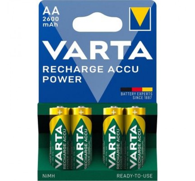 Varta Акумулятор Varta AA 2600mAh * 4 (05716101404)