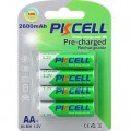 PkCell Акумулятор PkCell AA R6 NiMH 2600mAh * 4 (PC/AA2600-4BA)