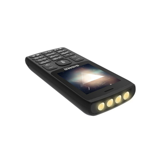 Sigma mobile Мобiльний телефон Sigma mobile X-style 34 NRG Type-C Dual Sim Black