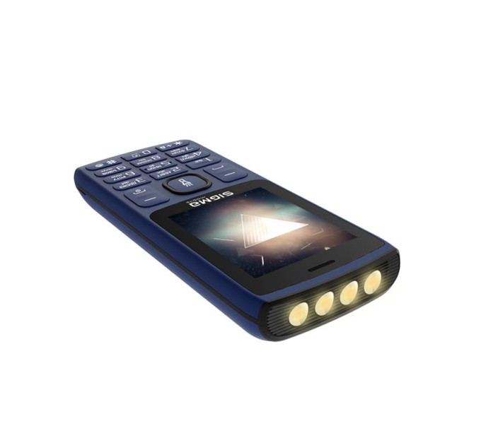 Sigma mobile Мобiльний телефон Sigma mobile X-style 34 NRG Type-C Dual Sim Blue