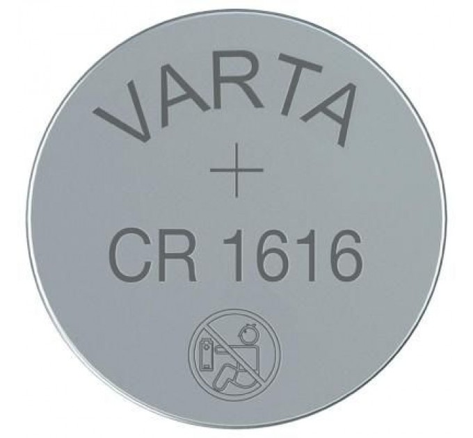 Varta Батарейка Varta CR 1616 BLI 1 LITHIUM (06616101401)