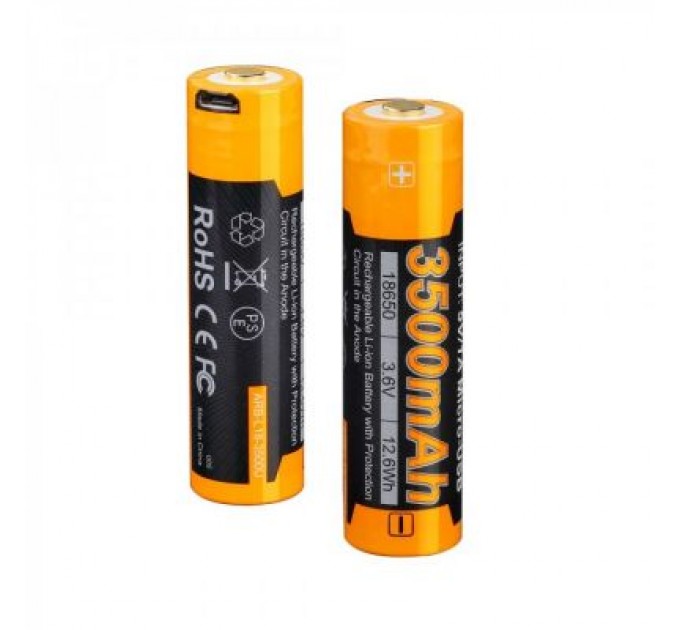 Fenix Акумулятор Fenix 18650 ARB-L18-3500U (3500 mAh) (ARB-L18-3500U)