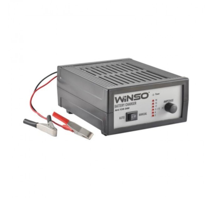 WINSO Зарядний пристрій для автомобільного акумулятора WINSO 139200