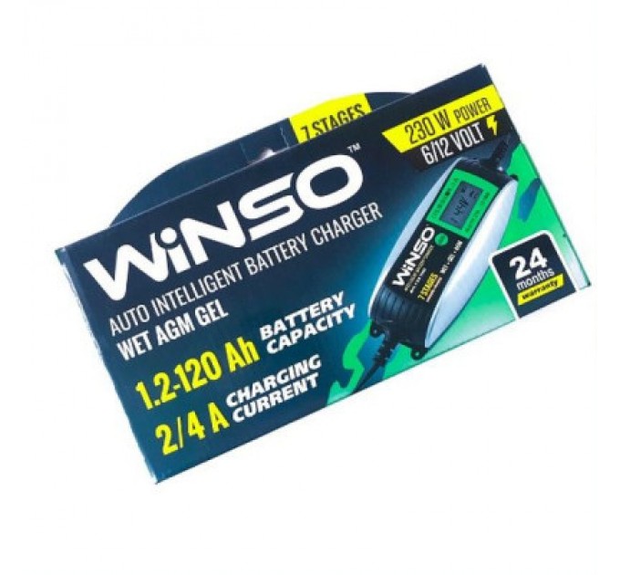 WINSO Зарядний пристрій для автомобільного акумулятора WINSO 139700