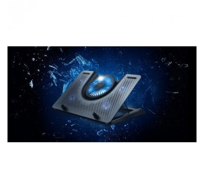 Підставка до ноутбука Trust GXT 1125 Quno (17.3") Blue LED Black (23581_TRUST)
