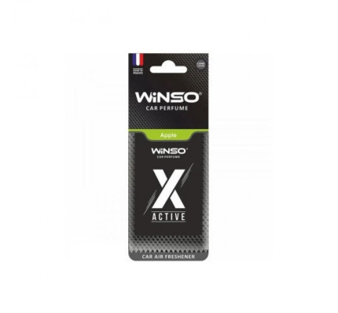WINSO Ароматизатор для автомобіля WINSO X Active Apple (533420)
