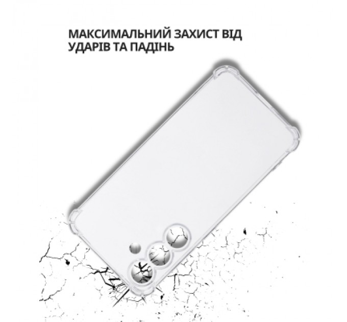 BeCover Чохол до мобільного телефона BeCover Anti-Shock Samsung Galaxy S25 FE SM-S731 Clear (714384)