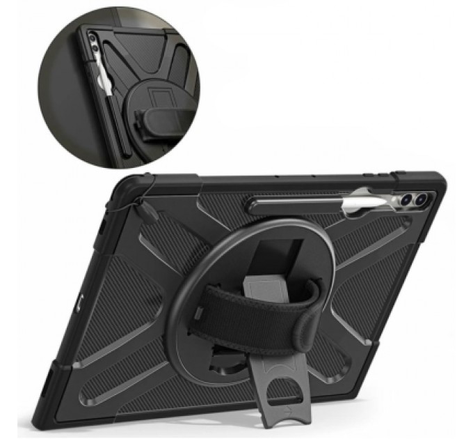 BeCover Чохол до планшета BeCover Heavy Duty Samsung Galaxy Tab S8 Ultra/S9 Ultra/S10 Ultra (X900/X906/X910/X916/X920/X926) 14.6" (713664)