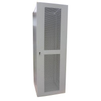 Шафа напольна Ipcom 24U, 600x600 Perf (С-24U-06-06-ДП-ПГ-1-9005) (С-24U-06х06-ДП-ПГ-9005)