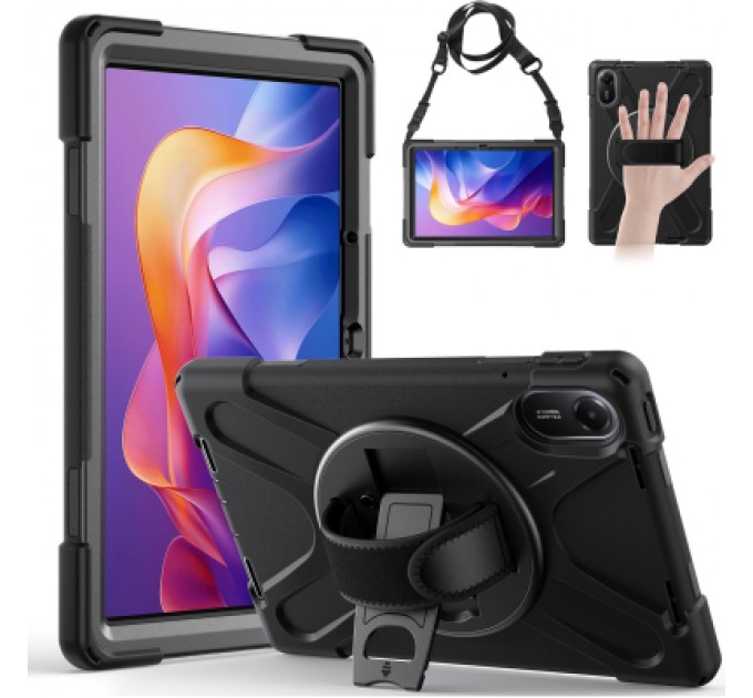 BeCover Чохол до планшета BeCover Heavy Duty Xiaomi Redmi Pad 2 11.0" Black (713929)