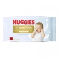 Huggies Дитячі вологі серветки Huggies Pure ExSens 48х8 (5029053585543)
