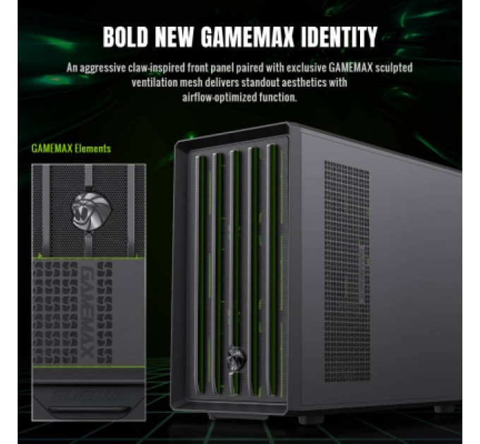 Gamemax Корпус Gamemax Claw 360 BK