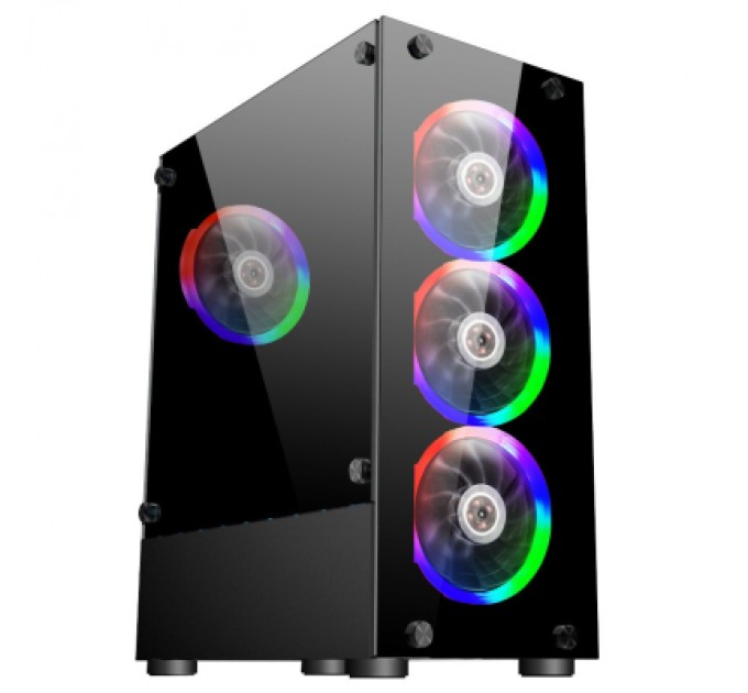 1stPlayer Корпус 1stPlayer V2-A-BK-4F1