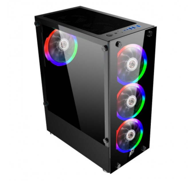 1stPlayer Корпус 1stPlayer V2-A-BK-4F1