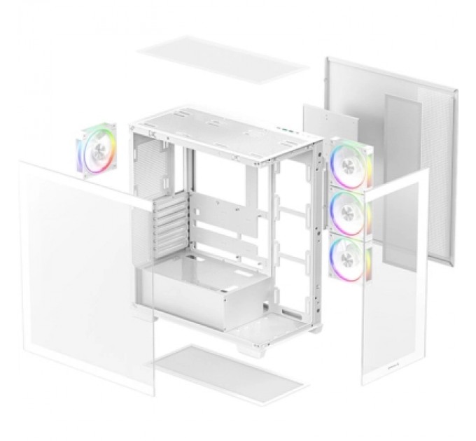 Deepcool Корпус Deepcool CG580 4F WH V2
