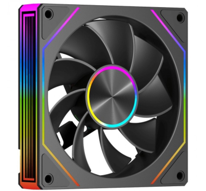PcCooler Кулер до корпусу PcCooler Вентилятор реверсний PCCOOLER FG120R ARGB BK чорний для корпусу 1 (FG120R ARGB BK)