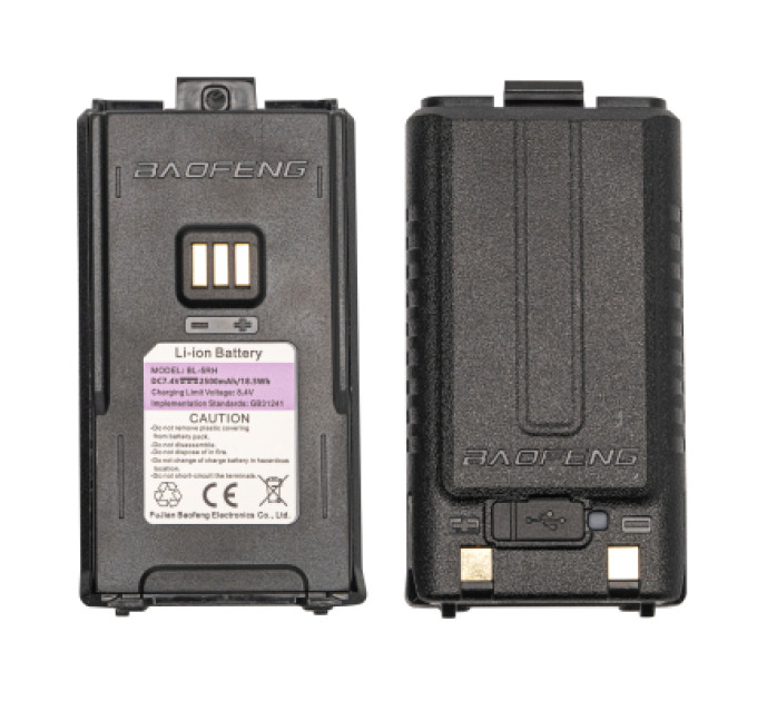 Baofeng Портативна рація Baofeng UV-5RH Black