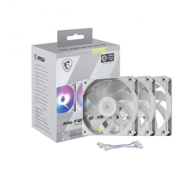 MSI Кулер до корпусу MSI MAG F120 ARGB WHITE-3RW