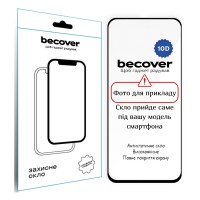 Скло захисне BeCover Apple iPhone 17 Pro Max Black (714079)