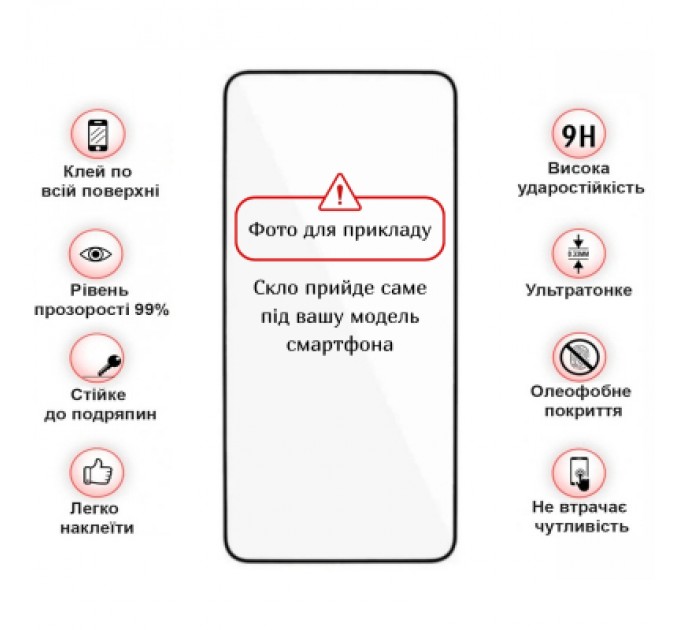 BeCover Скло захисне BeCover Motorola Moto G06 / G06 Power 4G Black (714364)