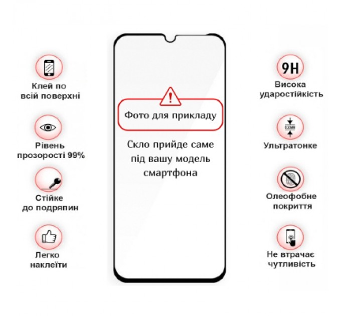 BeCover Скло захисне BeCover Poco C85 4G Black (714366)